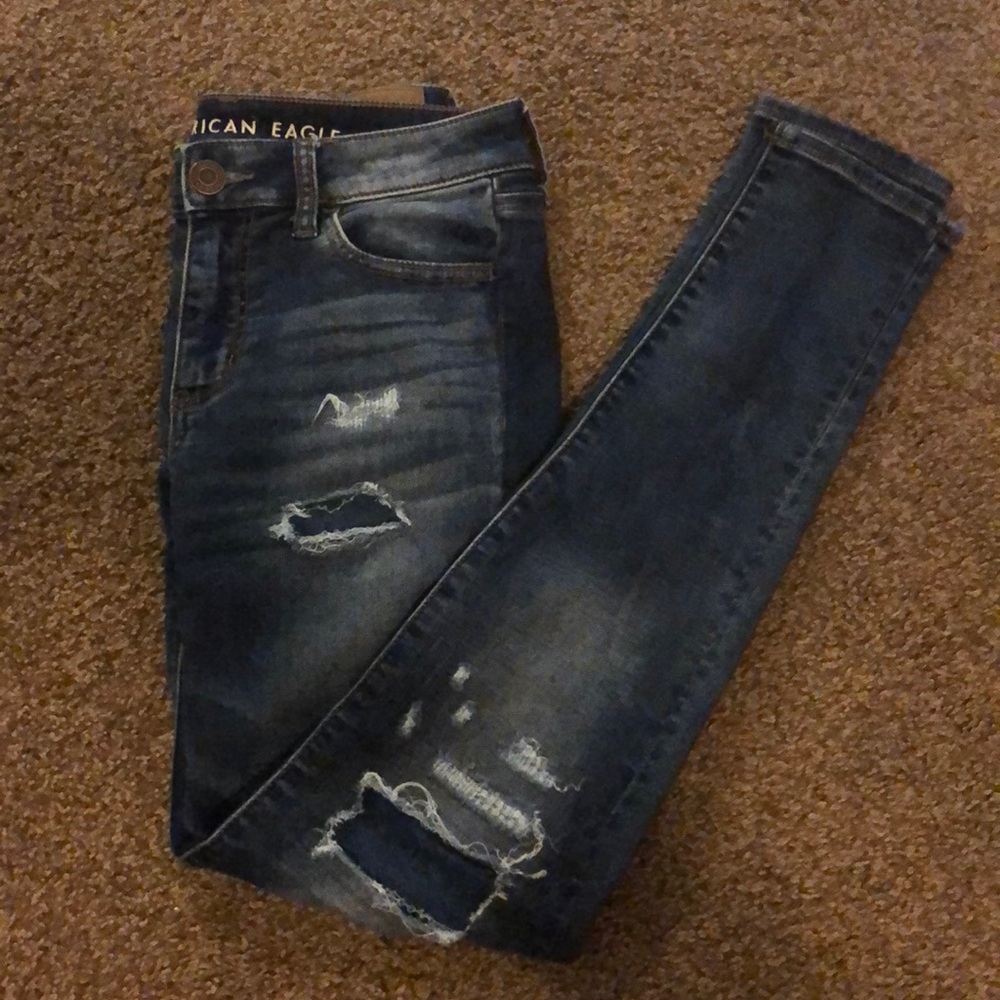 American Eagle super stretch “jegging” jeans